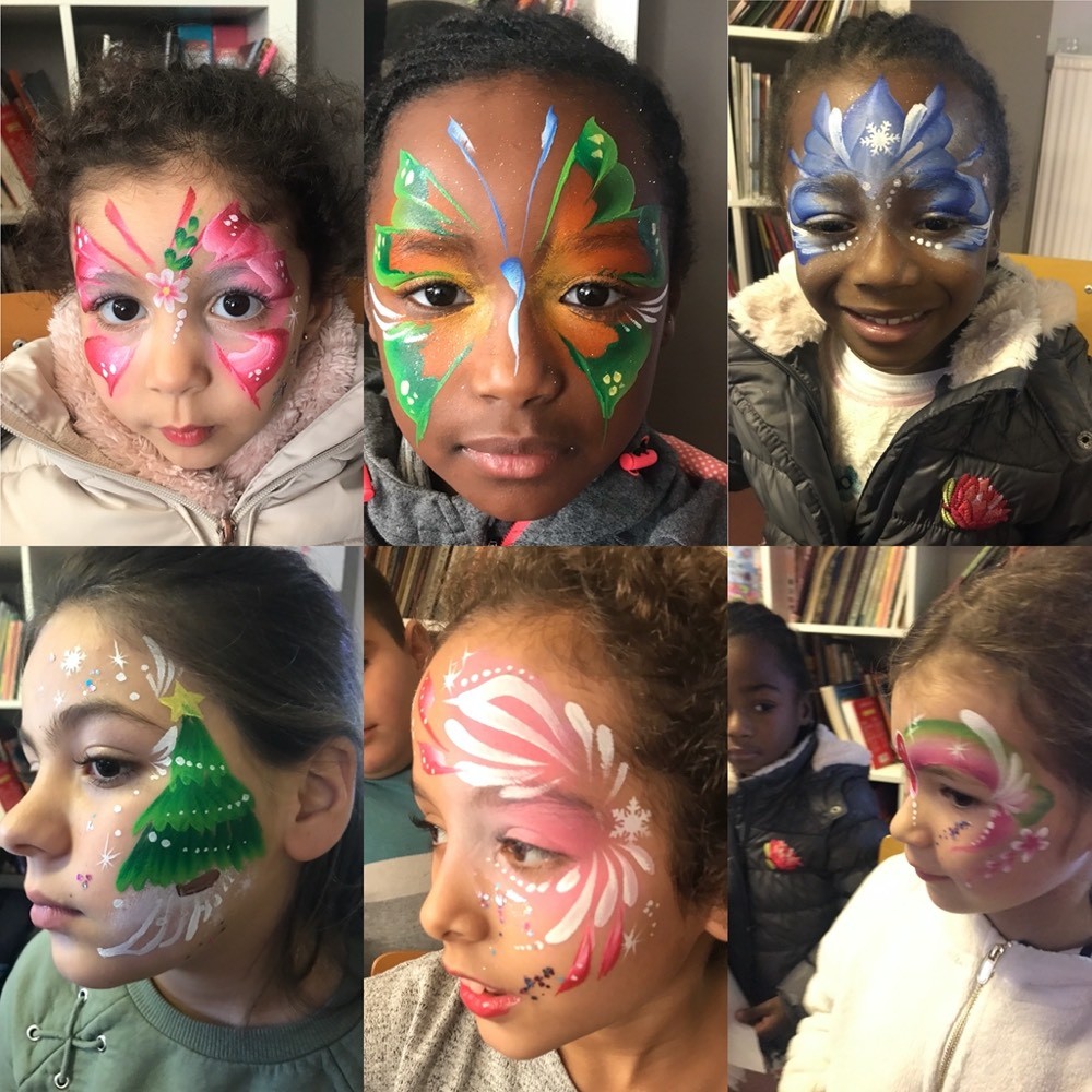maquillage artistique enfants