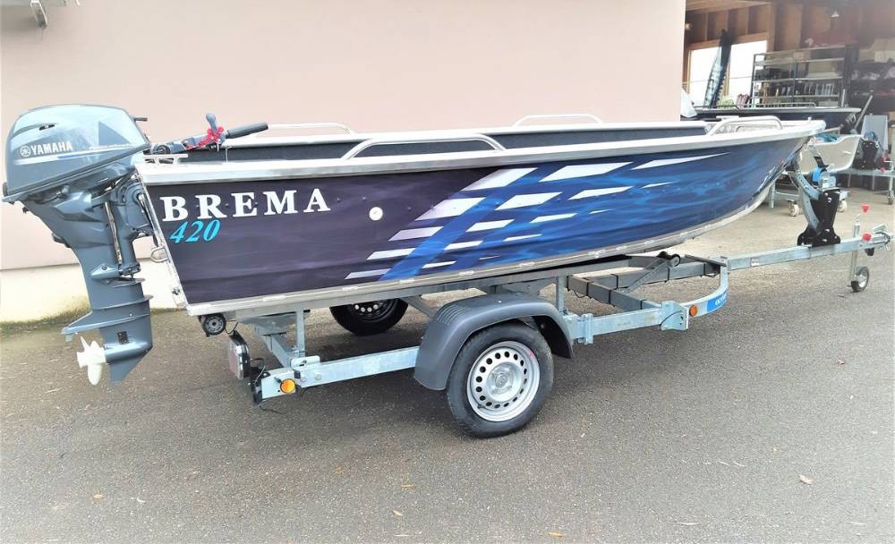 BARQUE DE PECHE ALU – BREMA 390V FISHING PLUS